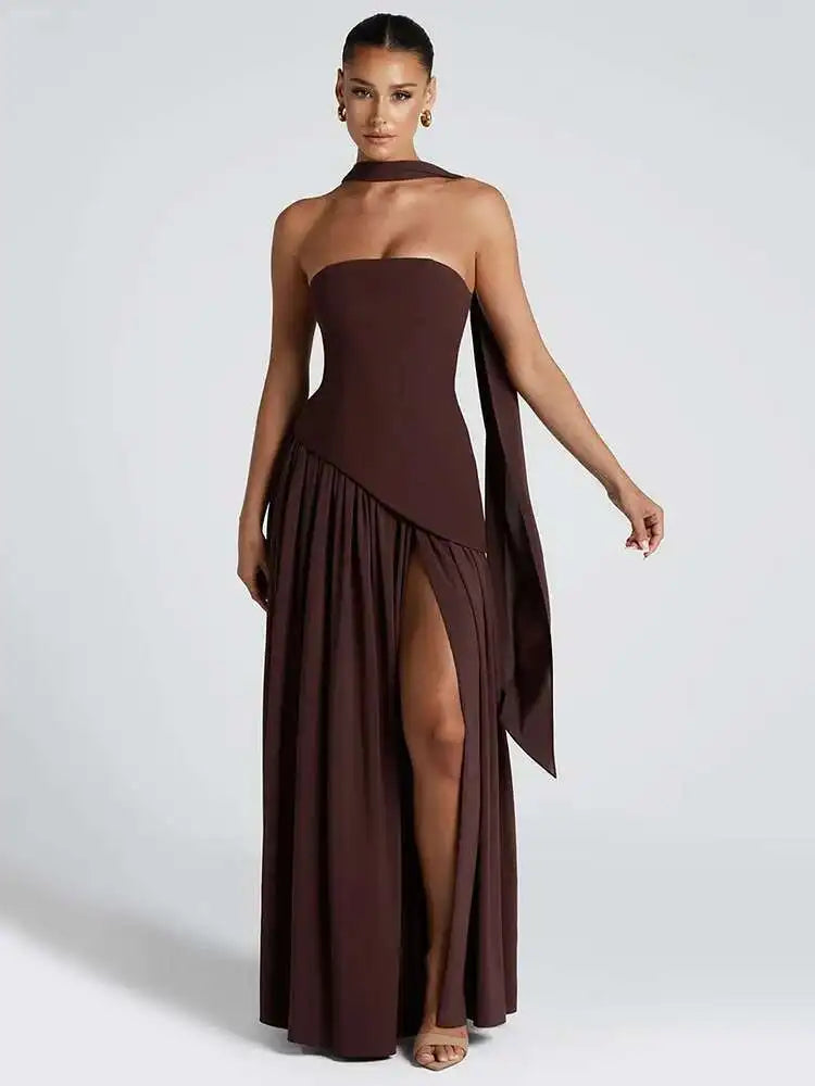 SCARLÈT Off-Shoulder Maxi Dress