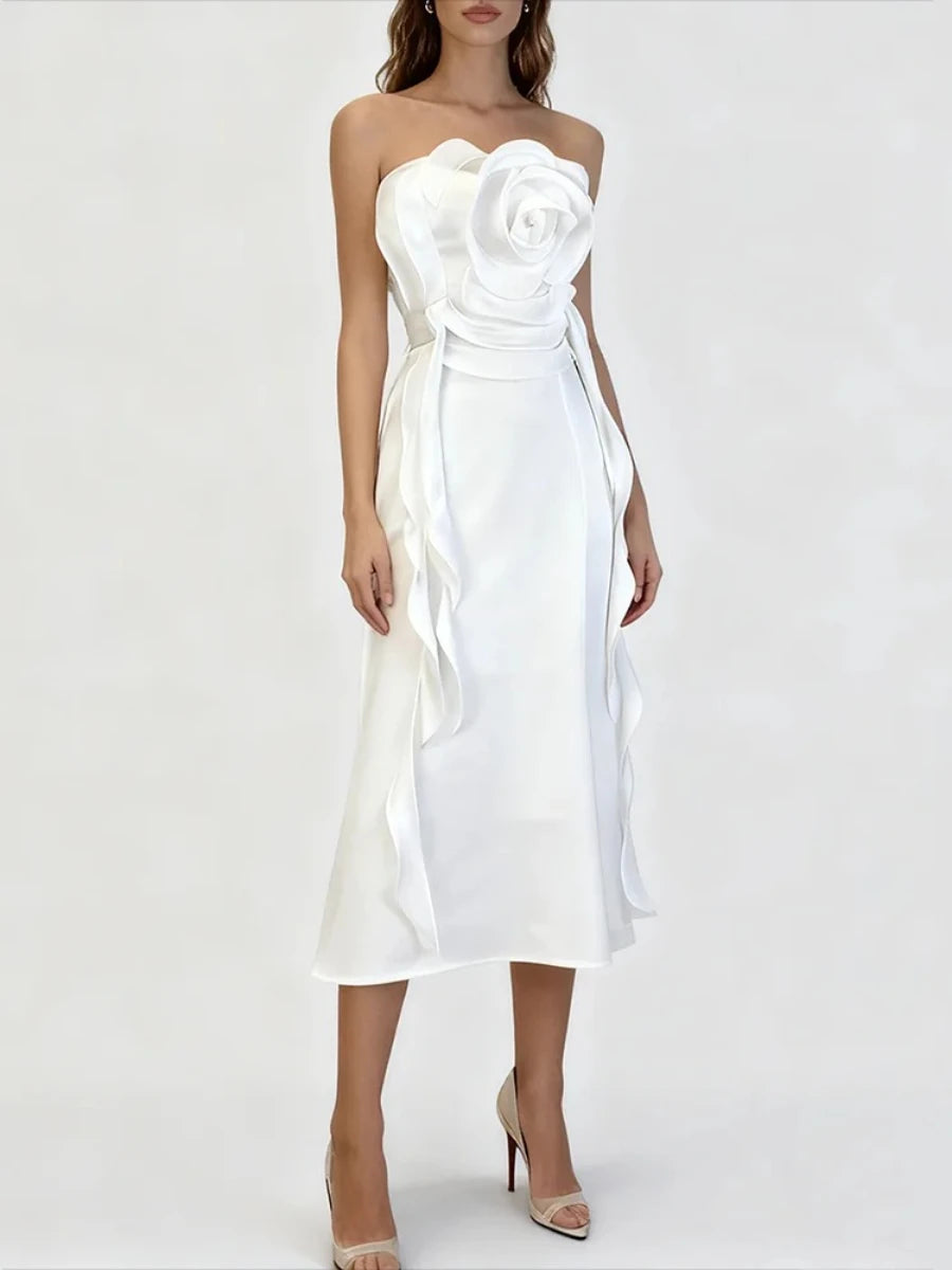 FLEURÉ 3D Flower Dress