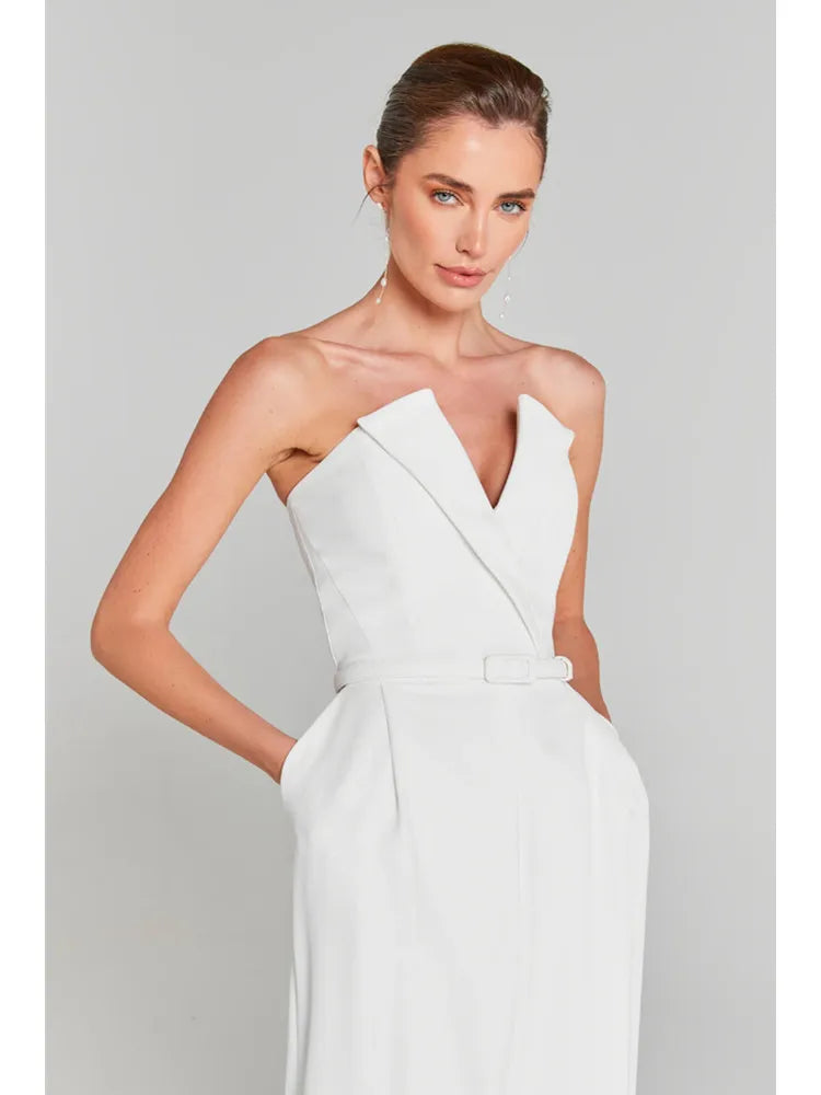 PEARLÈNE Pearl Overlay Jumpsuit Set